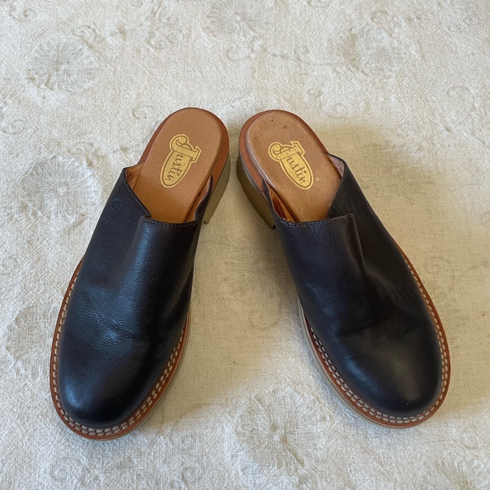 JUSTIN Western Mules/Clogs